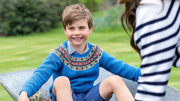 Prince Louis Looks Adorable In 5th Birthday Photos Hollywood Life