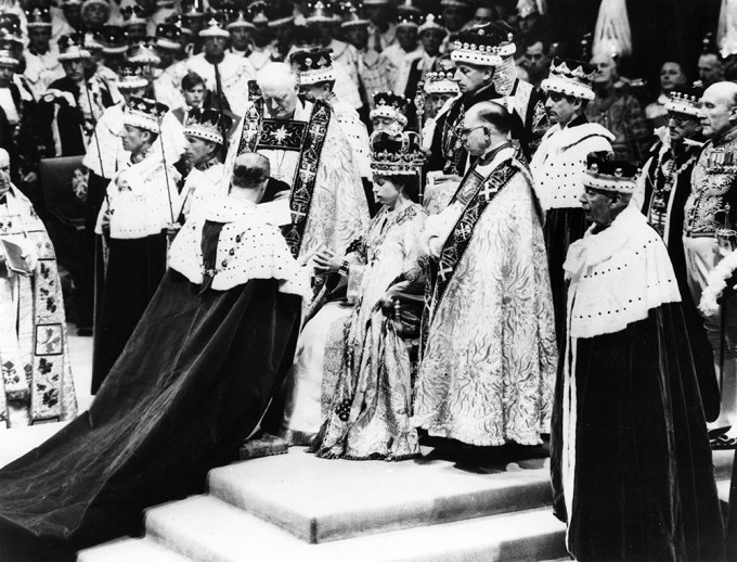 Queen Elizabeth II Is Crowned At Westminster Abbey