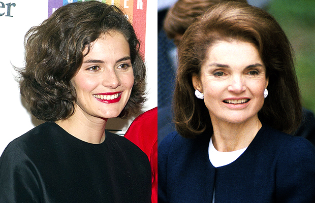 Rose Kennedy Schlossberg and Jackie Kennedy Onassis