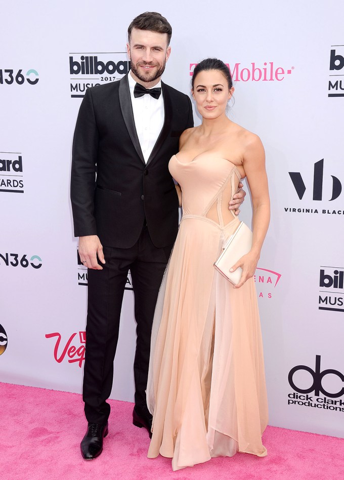 Sam Hunt & Hannah Lee Fowler at 2017 Billboard Music Awards