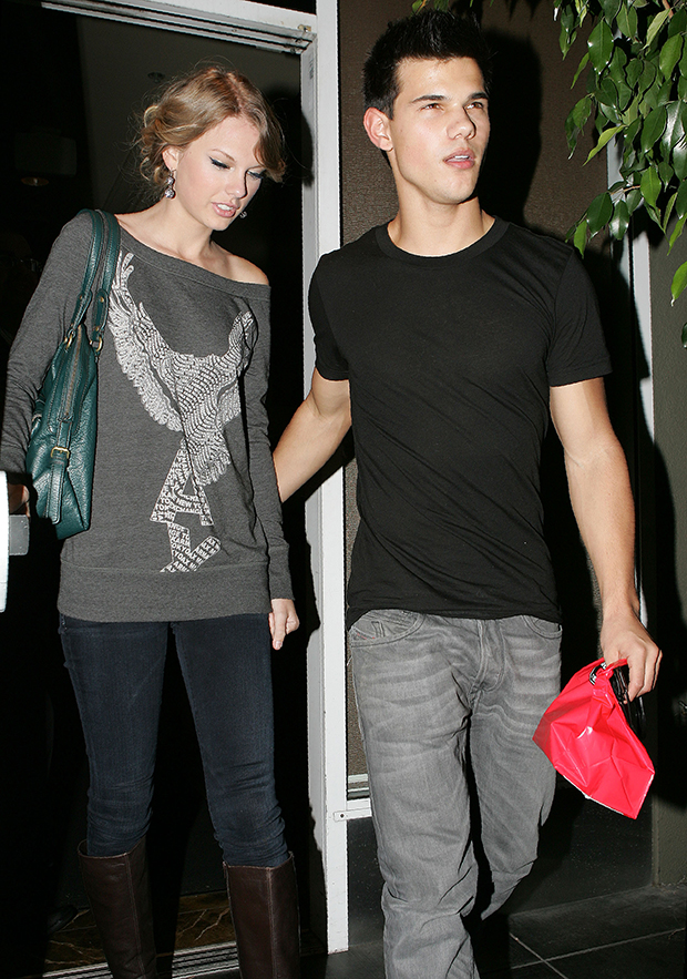 Taylor Swift and Taylor Lautner in Beverly Hills