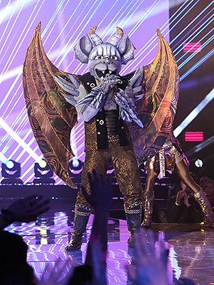 NFL star Keenan Allen unmasked as the Gargoyle on The Masked Singer