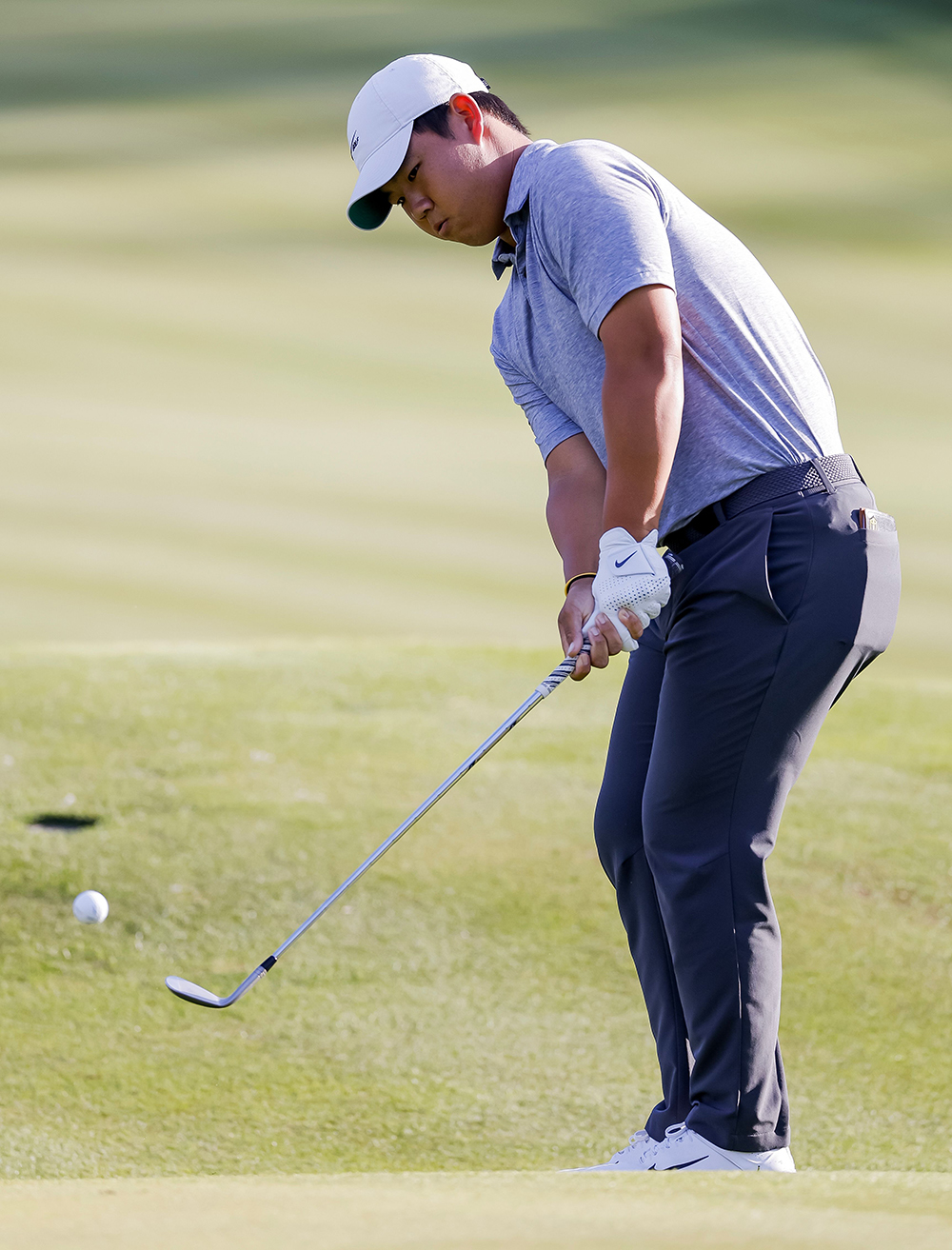 Tom Kim of South Korea on the eleventh hole during the first round of The Players Championship golf tournament at TPC Sawgrass in Ponte Vedra Beach, Florida, USA, 09 March 2023.
PGA Tour golf The Players Championship Round 1, Ponte Vedra Beach, USA - 09 Mar 2023