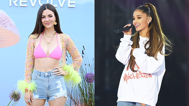 Read more about the article Victoria Justice Talks Ariana Grande Feud Rumors On ‘Victorious’ – Hollywood Life