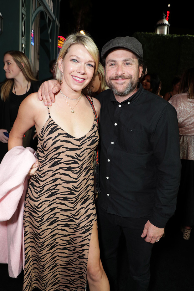 Charlie Day with his wife Mary Elizabeth Ellis
