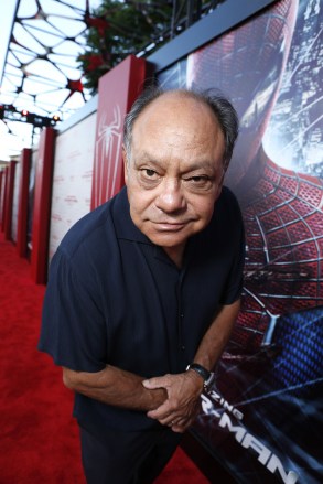 WESTWOOD, CA - JUNE 28: Cheech Marin at Columbia Pictures Premiere of 'The Amazing Spider-Man' at Regency Village Theatre on June 28, 2012 in Westwood, California. 
Columbia Pictures Premiere of 'The Amazing Spider-Man' Westwood Los Angeles, America.