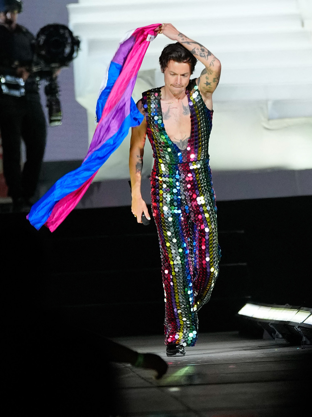 9 Sequin Jumpsuits Like Harry Styles's Rainbow Coachella Look