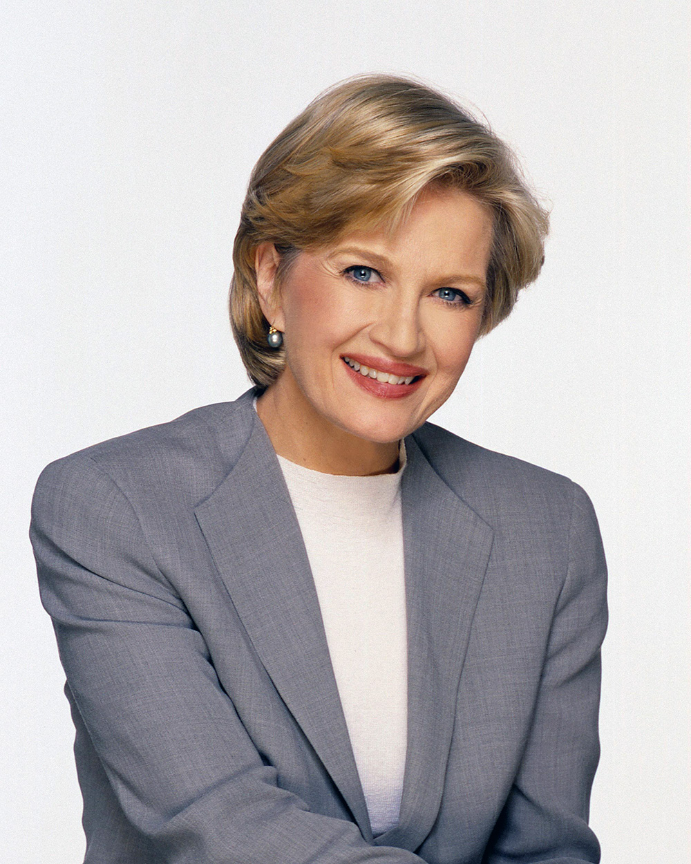 Editorial use only. No book cover usage.
Mandatory Credit: Photo by Abc-Tv/Kobal/Shutterstock (5874163c)
Diane Sawyer
Good Morning America - 1999
Director: Bernard F./ Monemvassitis Basley
ABC-TV
USA
Television
News