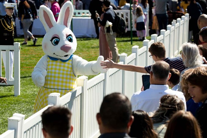 The White House at the Easter Egg Roll