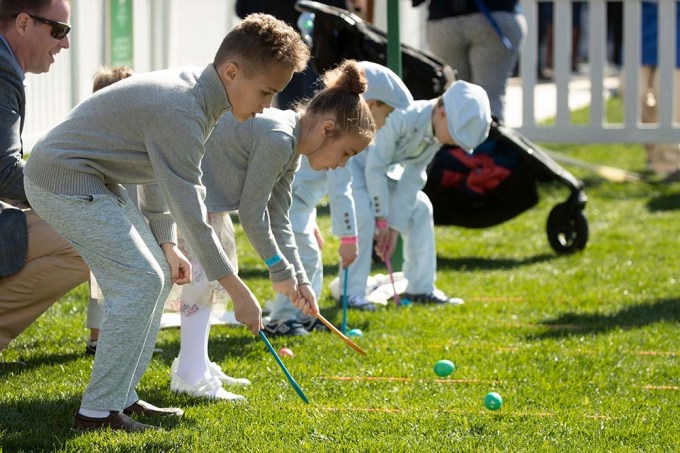 Children at the Easter Egg Roll