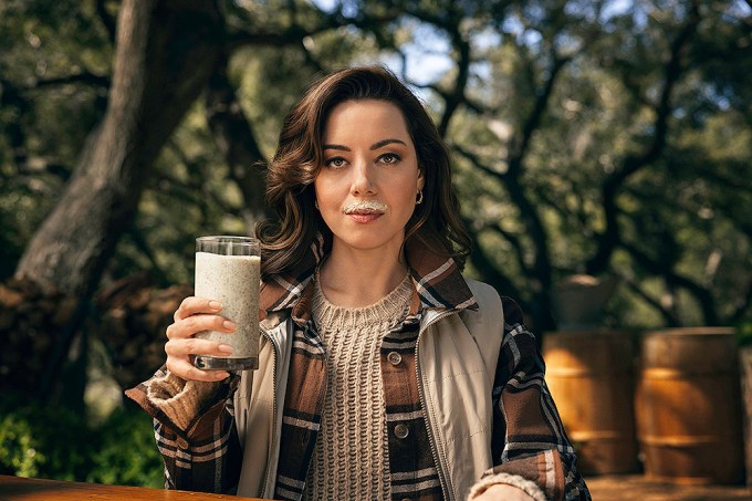 Aubrey Plaza Launches Wood Milk