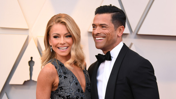 Kelly Ripa's dress rips live as hubby Mark Consuelos soaks it on TV