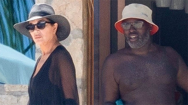 Kris Jenner, 67, Rocks Sexy Swimsuit Under Sheer Cover-Up While In Mexico With Corey Gamble