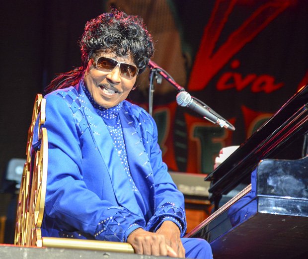 Little Richard performs at a Las Vegas concert in 2013