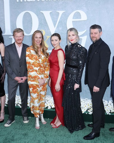 Tom Pelphrey, Krysten Ritter, Jessie Plemons, Elizabeth Marvel, Elizabeth Olsen, Lily Rabe, Patrick Fugit, Keir Gilchrist, Richard C. Jones
'Love & Death' TV Series premiere, Los Angeles, California, USA - 26 Apr 2023