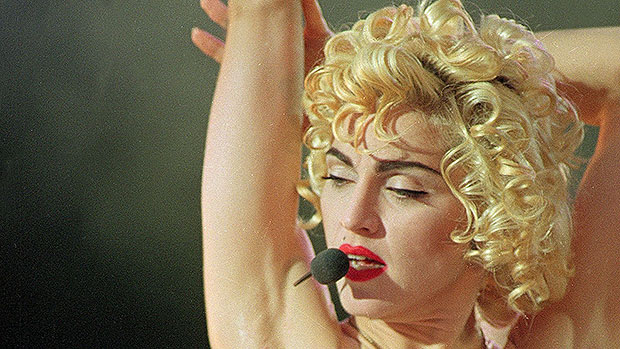 Madonna Shows Off Iconic Cone Bras While Going Down 'Memory Lane