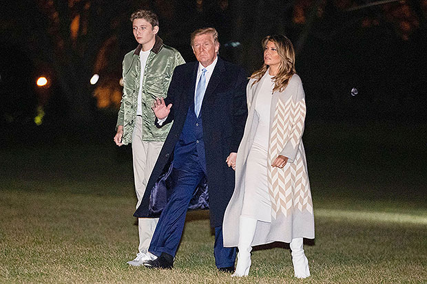 Melania & barron