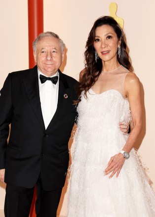Michelle Yeoh and Jean Todt
95th Annual Academy Awards, Arrivals, Los Angeles, California, USA - 12 Mar 2023