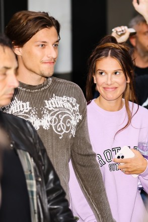 Millie Bobby Brown and Jake Bongiovi are seen on April 28, 2023 in Milan, Italy
Millie Bobby Brown And Jake Bongiovi Celebrity Sightings In Milan, Italy - 28 Apr 2023