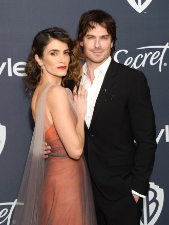 Nikki Reed and Ian Somerhalder
InStyle and Warner Bros Golden Globes After Party, Arrivals, Los Angeles, USA - 05 Jan 2020