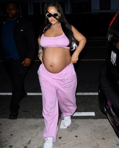 Santa Monica, CA  - *EXCLUSIVE*  - Pregnant Rihanna puts her growing baby bump on display as she and her beau ASAP Rocky arrive for dinner at Giorgio Baldi in Santa Monica, CA

Pictured: Rihanna, ASAP Rocky

BACKGRID USA 28 JULY 2023 

USA: +1 310 798 9111 / usasales@backgrid.com

UK: +44 208 344 2007 / uksales@backgrid.com

*UK Clients - Pictures Containing Children
Please Pixelate Face Prior To Publication*