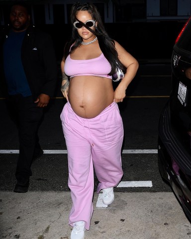 Santa Monica, CA  - *EXCLUSIVE*  - Pregnant Rihanna puts her growing baby bump on display as she and her beau ASAP Rocky arrive for dinner at Giorgio Baldi in Santa Monica, CAPictured: Rihanna, ASAP RockyBACKGRID USA 28 JULY 2023 USA: +1 310 798 9111 / usasales@backgrid.comUK: +44 208 344 2007 / uksales@backgrid.com*UK Clients - Pictures Containing ChildrenPlease Pixelate Face Prior To Publication*