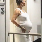 *EXCLUSIVE* Rihanna Flaunts Baby Bump While Indulging in Retail Therapy with Boyfriend ASAP Rocky at Westfield Century City!