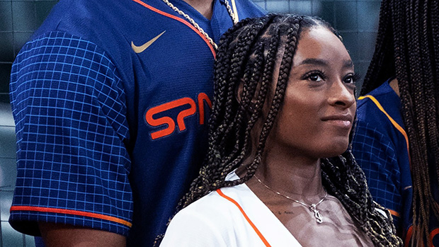 Simone Biles & Fiancé Jonathan Owens Smile After They Obtain Marriage License: Photo
