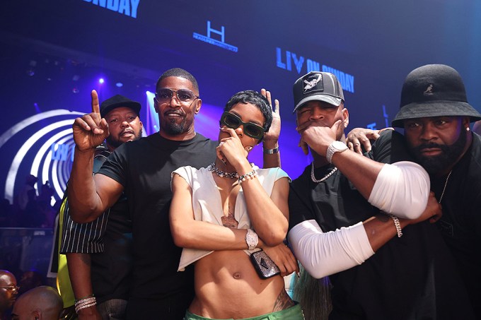 Teyana Taylor, Jamie Foxx & Ne-Yo