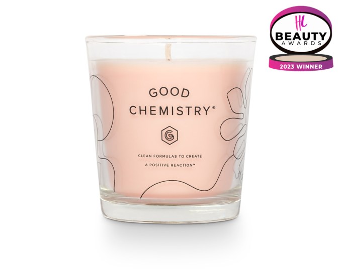 BEST CANDLE – Good Chemistry Coconut + Chill Candle, $17, good-chemistry.com