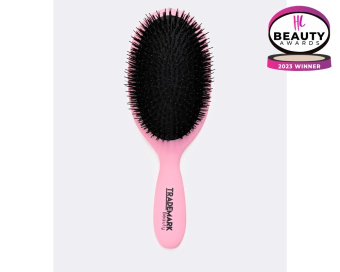 BEST HAIR BRUSH – Trademark Beauty Tame Your Mane, $18, shoptrademarkbeauty.com