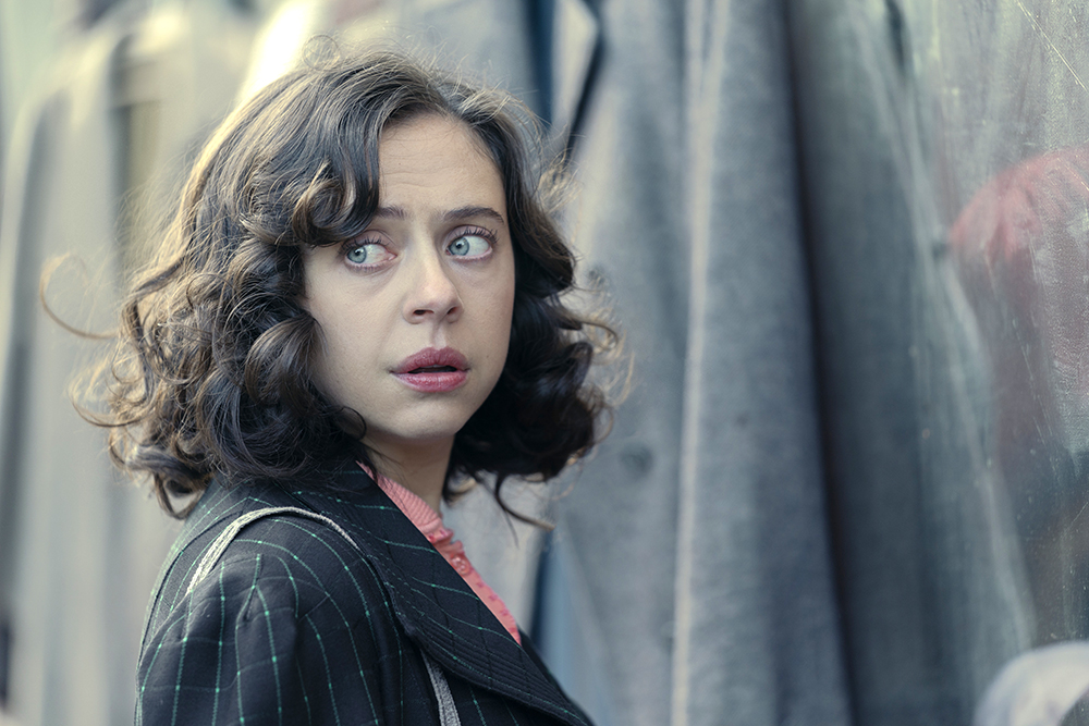 Bel Powley as Miep Gies in A SMALL LIGHT. (Credit: National Geographic for Disney/Dusan Martincek)