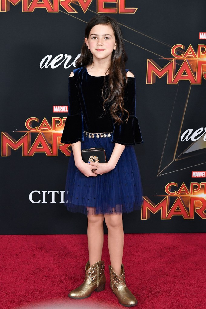 Abby Ryder Fortson At The ‘Captain Marvel’ Premiere