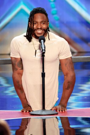AMERICA'S GOT TALENT -- "Auditions 8" Episode 1808 -- Pictured: Zion Clark -- (Photo by: Trae Patton/NBC)