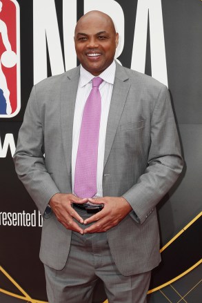 Former US basketball player Charles Barkley poses photographers upon his arrival for the 2019 NBA Awards at Barker Hangar in Santa Monica, California, USA, 24 June 2019. The 2019 NBA Awards will be the 3rd annual awards show by the National Basketball Association (NBA).
2019 NBA Awards - Arrivals, Santa Monica, USA - 24 Jun 2019
