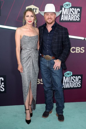 Brandi Johnson and Cody Johnson
CMT Music Awards, Arrivals, Austin, Texas, USA - 02 Apr 2023