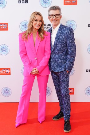 Amanda Holden and Gareth Malone backstage at the Coronation Concert held in the grounds of Windsor Castle, Berkshire, to celebrate the coronation of King Charles III and Queen Camilla.
Coronation Concert at Windsor Castle, UK - 07 May 2023