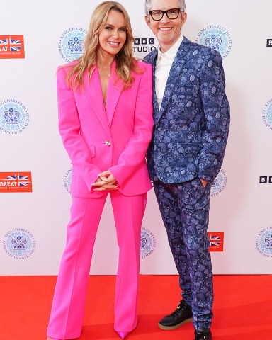 Amanda Holden and Gareth Malone backstage at the Coronation Concert held in the grounds of Windsor Castle, Berkshire, to celebrate the coronation of King Charles III and Queen Camilla.
Coronation Concert at Windsor Castle, UK - 07 May 2023