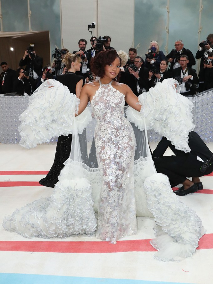 Halle Bailey at the 2023 Met Gala
