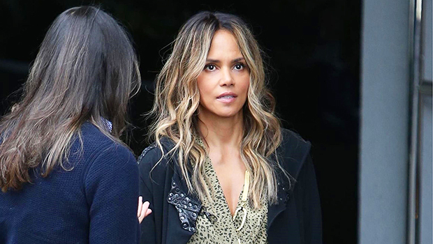 Halle Berry Struggles To Put On Custom Thigh-High Boots While In Mini Dress In Hilarious Video