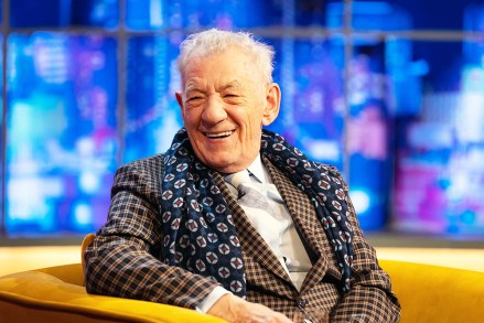 Mandatory Credit: Brian J Ritchie/Hotsauce. Editorial Use OnlyMandatory Credit: Photo by Brian J Ritchie/Hotsauce/Shutterstock (11890688r)Sir Ian McKellen'The Jonathan Ross Show' TV show, Series 17, Episode 5, London, UK - 08 May 2021Sir Ian Mckellen on Tattoos, Coming Out, Rejecting a Big-Money Autobiography, Being Confused for Dumbledore and Becoming Oldest Actor to Play Hamlet.Dame Darcey Bussell on Snogging Harrison Ford, Missing Strictly, the So-Called Curse and Turning Producer for Charity Gala to Support the Arts.Romesh Ranganathan Discusses Singing in Cinderella, His Dj Ambitions, Fatherhood and Performing for Royals.Rag'N'Bone Man Chats Eastenders Ambitions, Being a Parent, His Son Turning His Music Off and Performing at the Brits with Nhs Choir.