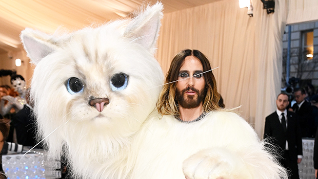 Jared Leto Celebrates Karl Lagerfeld’s Cat Choupette With Full Furry Suit At The Met Gala