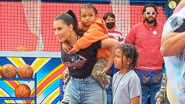 Read more about the article Kim Kardashian Carries Son Psalm West At Universal Studios: Photo – Hollywood Life