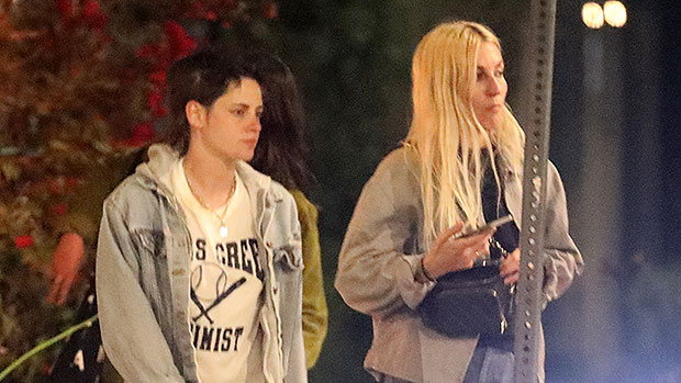 Kristen Stewart and Dylan Meyer Twin in Jeans for Casual Date Night in West Hollywood: PHOTOS