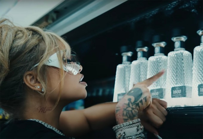 Latto toasts with 1800 Tequila in Latest Music Video ft. Cardi B