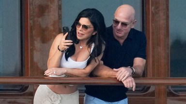 Lauren Sanchez and Jeff Bezos