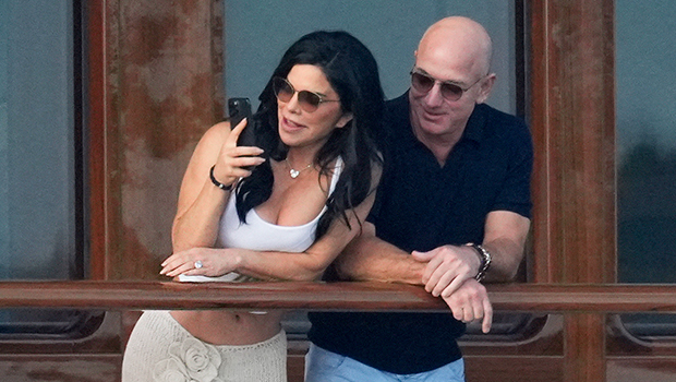 Lauren Sanchez and Jeff Bezos