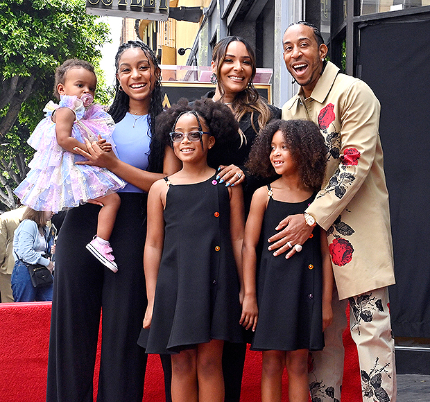 Ludacris and daughters