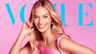 Margot Robbie's Pink Dress On 'Vogue' Cover: Photos – Hollywood Life
