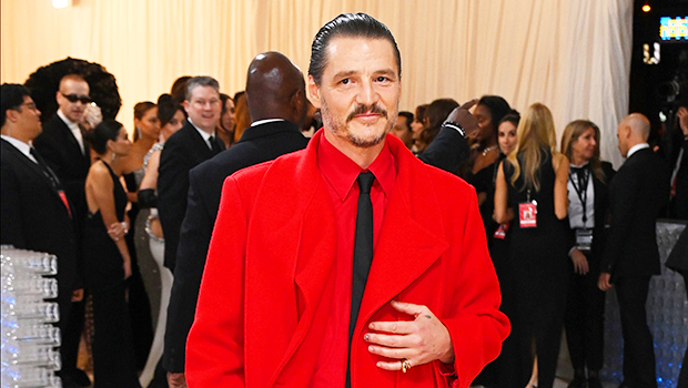 Pedro Pascal Sets The Met Gala On Fire By Rocking A Red Hot Trench Coat With Shorts & Boots